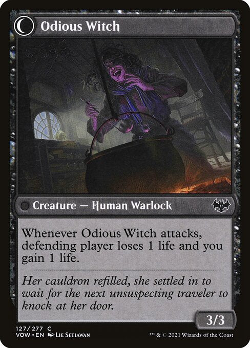 Ragged Recluse (127) [Innistrad: Crimson Vow] Reverse