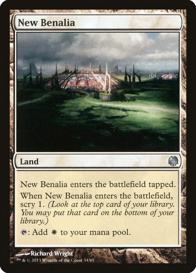 New Benalia (34) [Duel Decks: Heroes vs. Monsters]