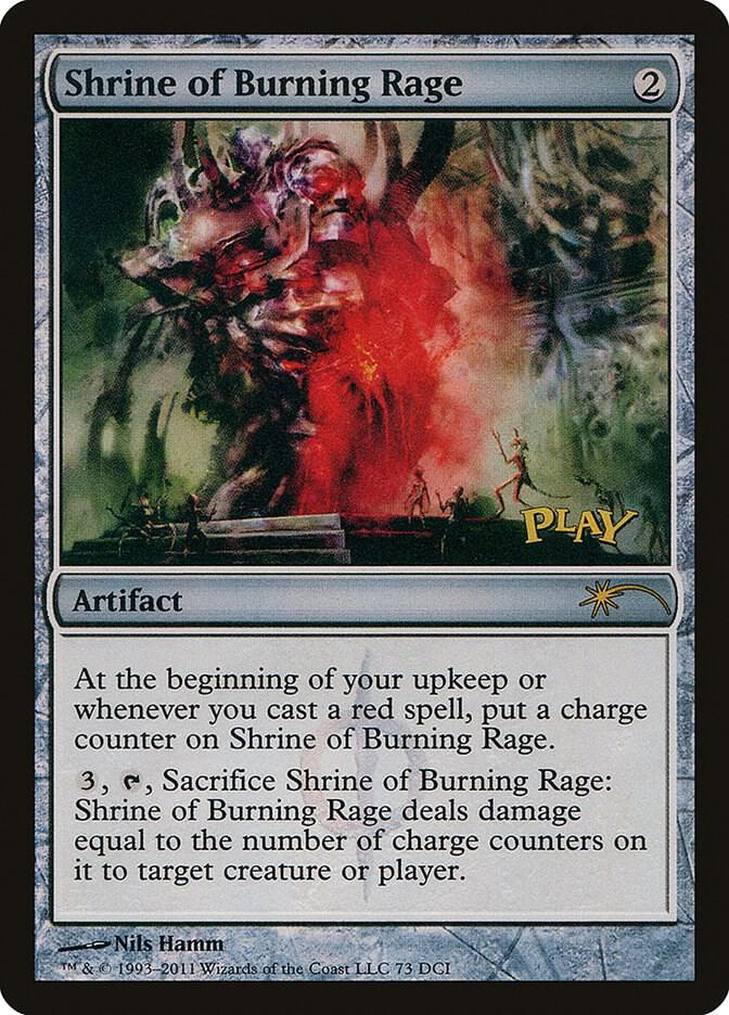 Shrine of Burning Rage (73) [WPN & Gateway Promos]