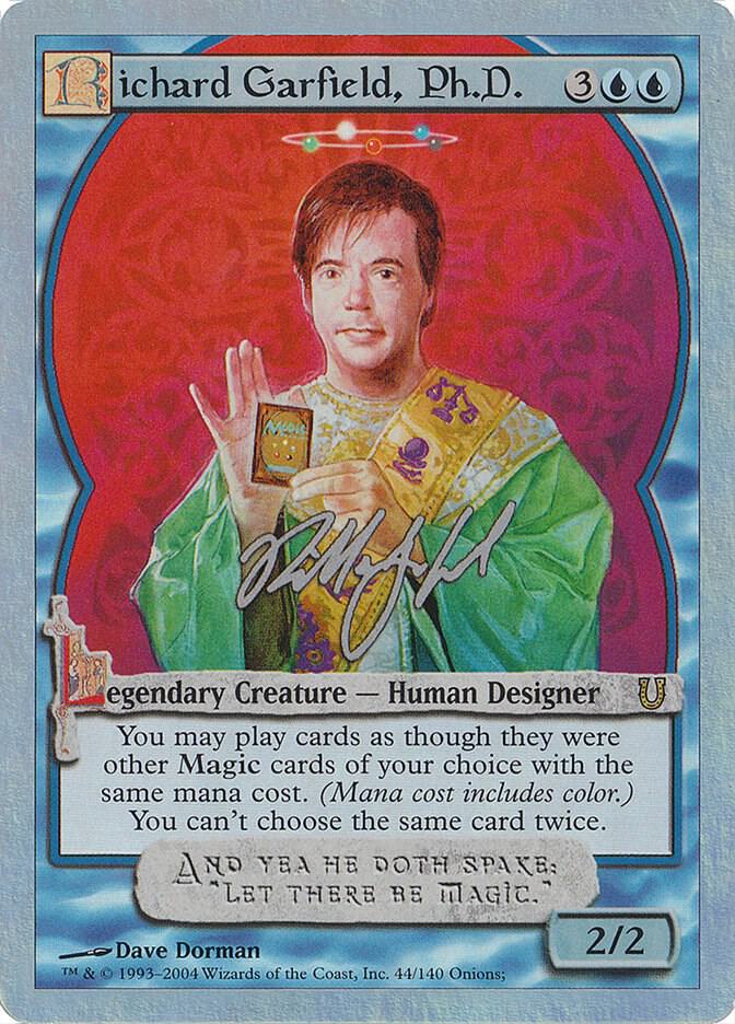 Richard Garfield, Ph.D. (Alternate Foil) (44) [Unhinged]