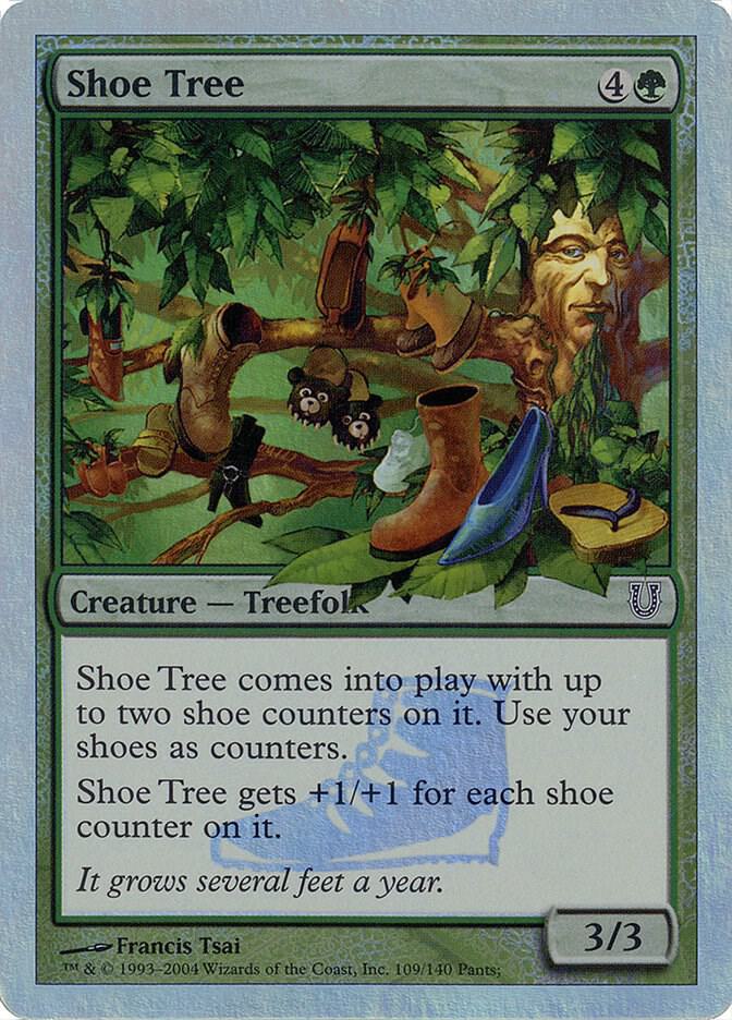 Shoe Tree (Alternate Foil) (109) [Unhinged]