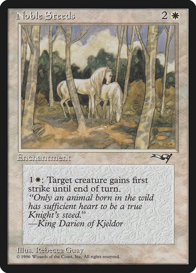 Noble Steeds (Trees in Forefront) (141) [Alliances]