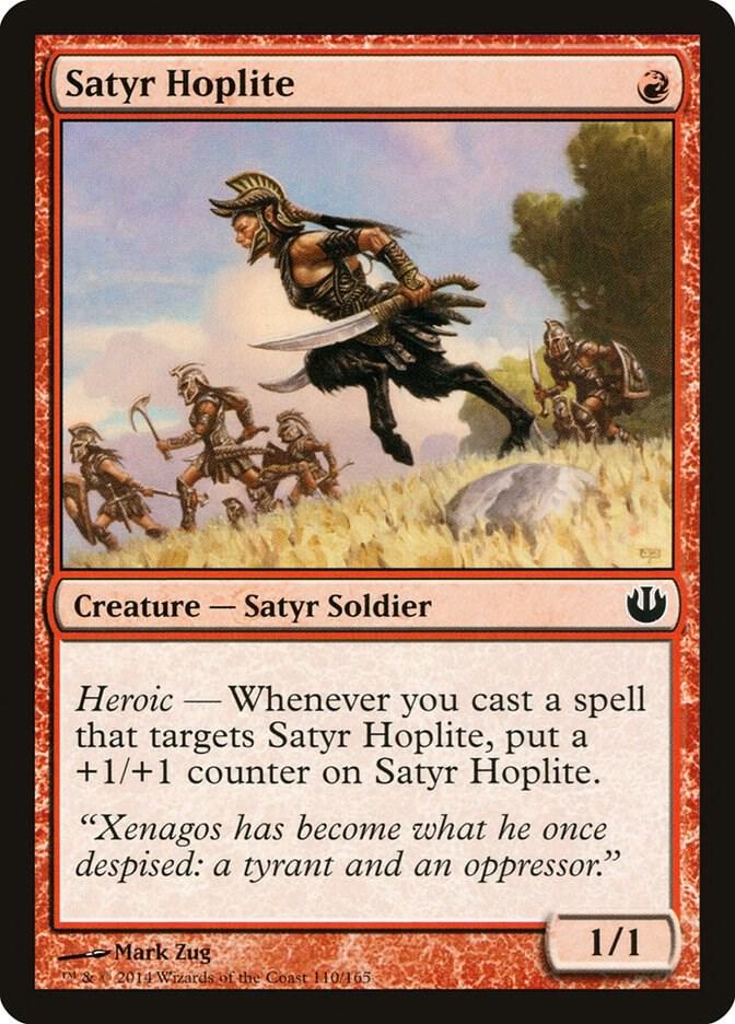 Satyr Hoplite (110) [Journey into Nyx]