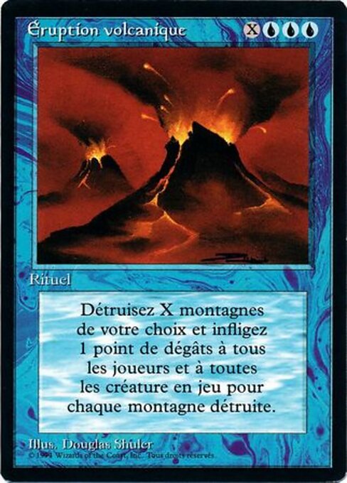 Volcanic Eruption (89) [Foreign Black Border]