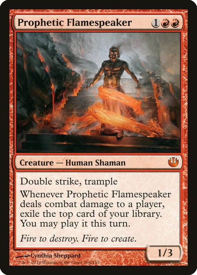 Prophetic Flamespeaker (106) [Journey into Nyx]