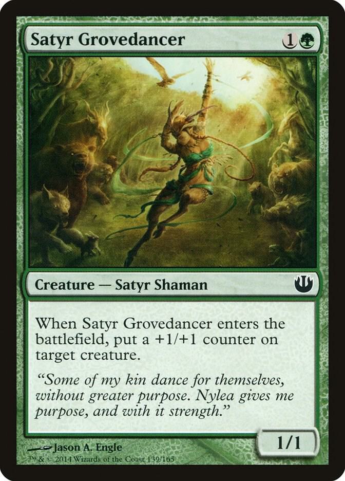 Satyr Grovedancer (139) [Journey into Nyx]