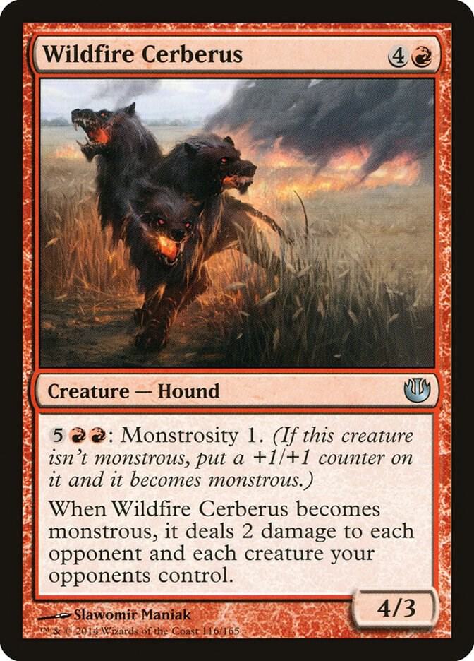 Wildfire Cerberus (116) [Journey into Nyx]