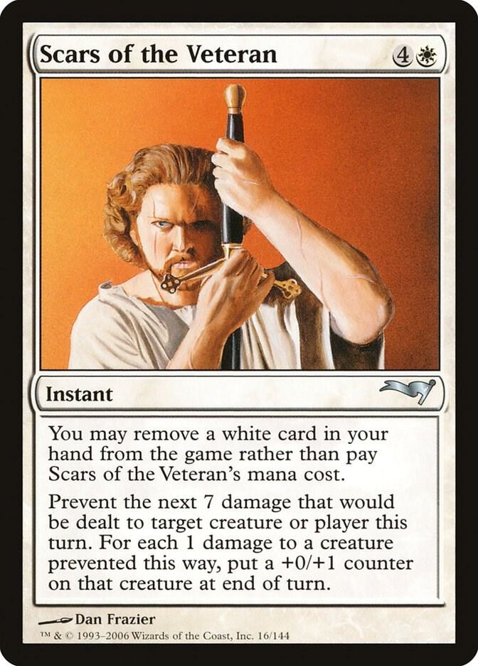 Scars of the Veteran (16) [Coldsnap Theme Decks]