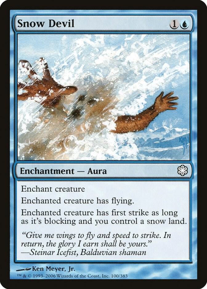 Snow Devil (100) [Coldsnap Theme Decks]