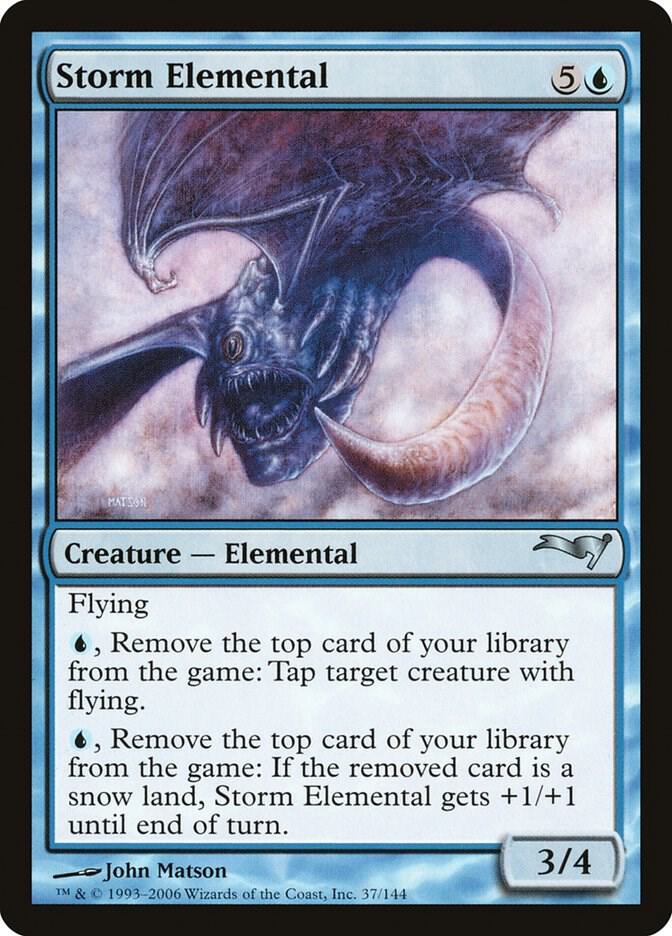 Storm Elemental (37) [Coldsnap Theme Decks]
