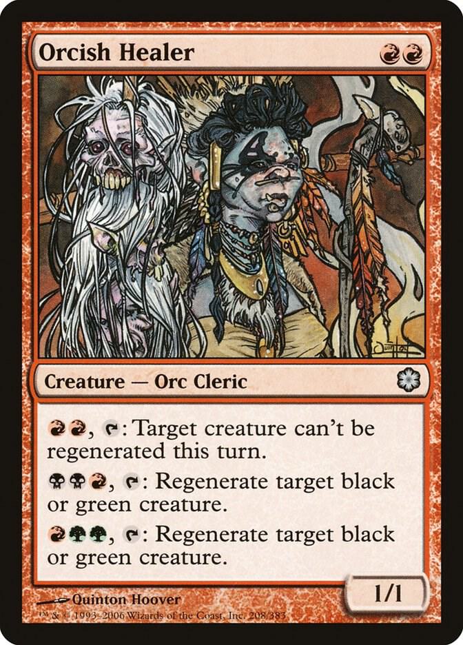 Orcish Healer (208) [Coldsnap Theme Decks]
