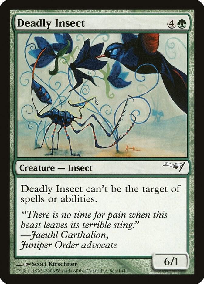 Deadly Insect (65) [Coldsnap Theme Decks]