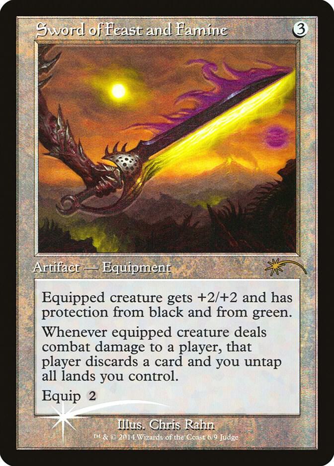 Sword of Feast and Famine (6) [Judge Promos]