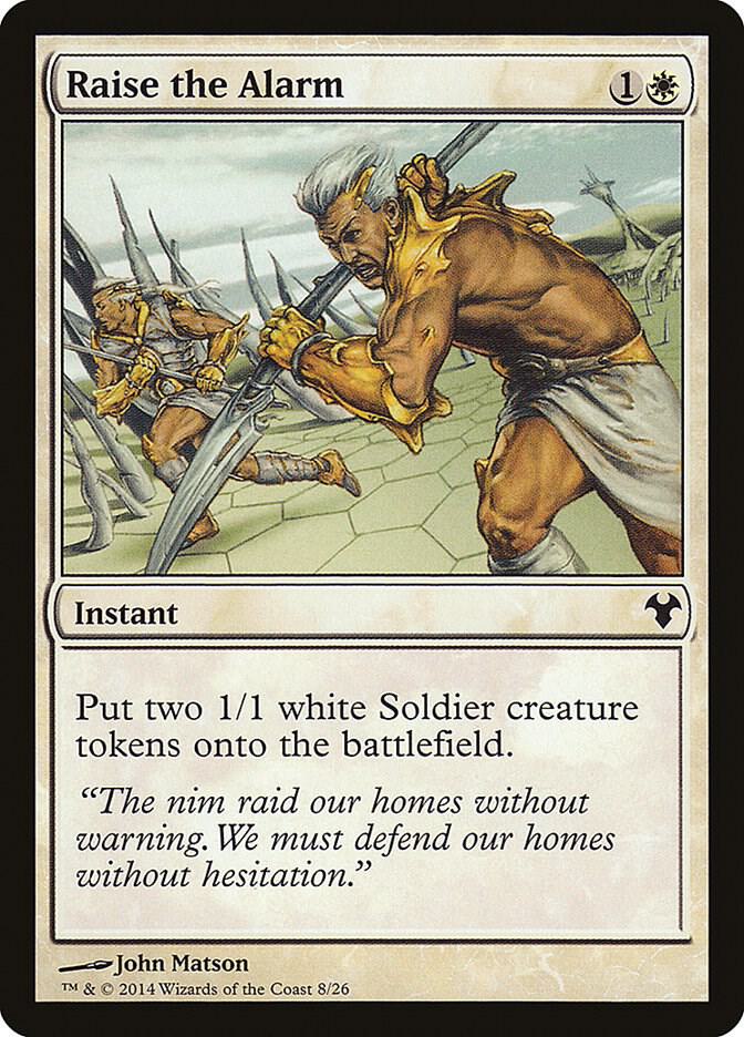 Raise the Alarm (8) [Modern Event Deck 2014]
