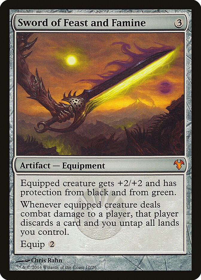 Sword of Feast and Famine (10) [Modern Event Deck 2014]