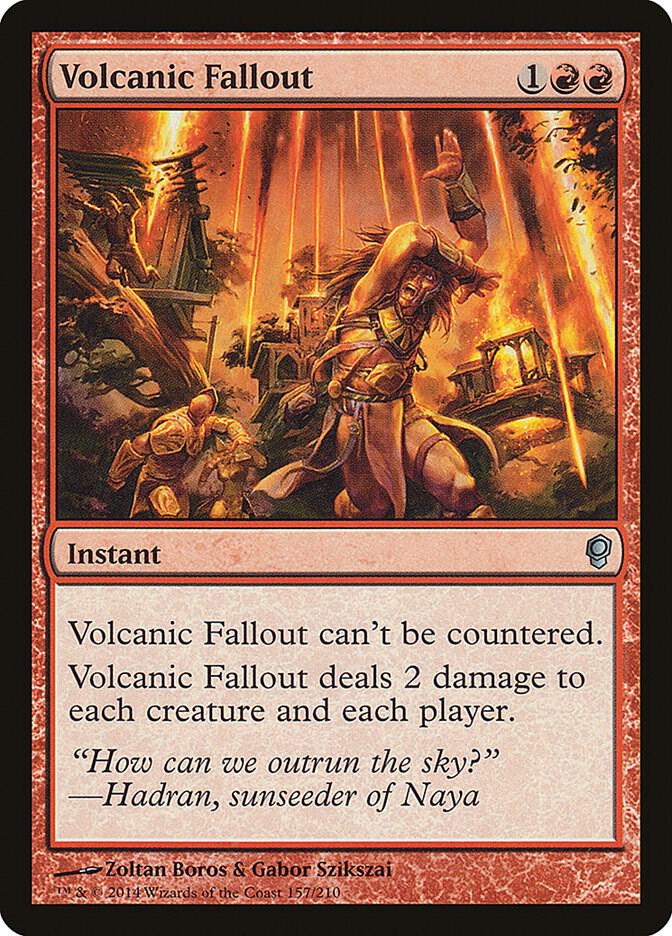 Volcanic Fallout (157) [Conspiracy]
