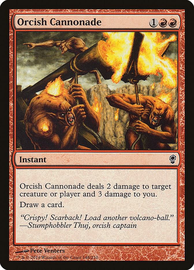 Orcish Cannonade (148) [Conspiracy]