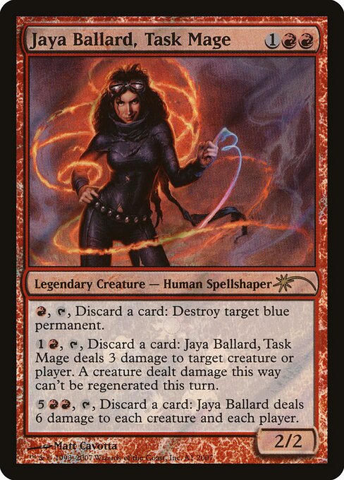 Jaya Ballard, Task Mage (A1) [Time Spiral Promos]