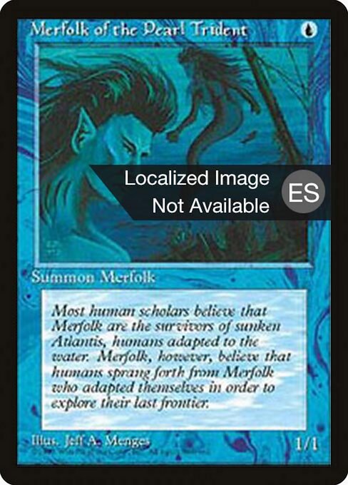 Merfolk of the Pearl Trident (86) [Fourth Edition Foreign Black Border]