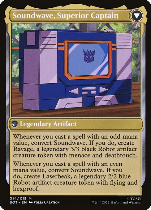 Soundwave, Sonic Spy (14) [Transformers] Reverse