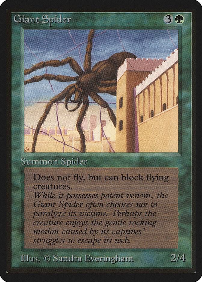 Giant Spider (199) [Limited Edition Beta]