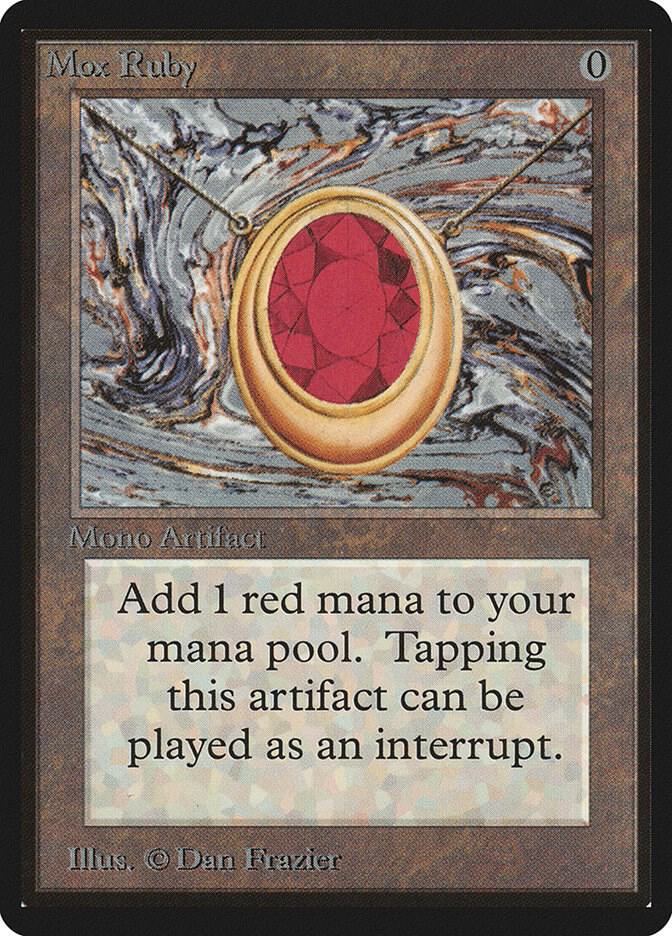 Mox Ruby (265) [Limited Edition Beta]