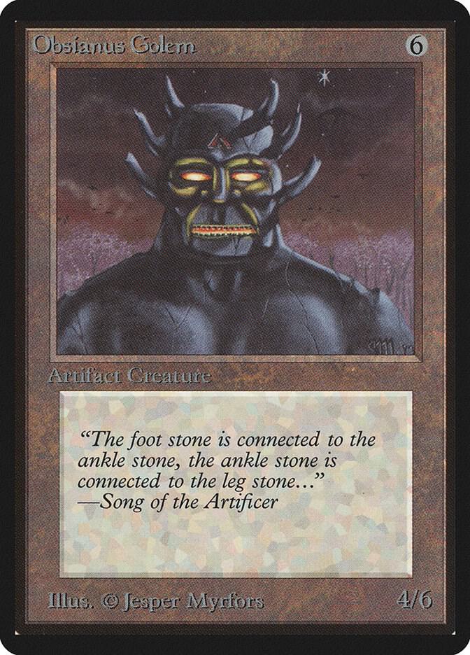 Obsianus Golem (268) [Limited Edition Beta]