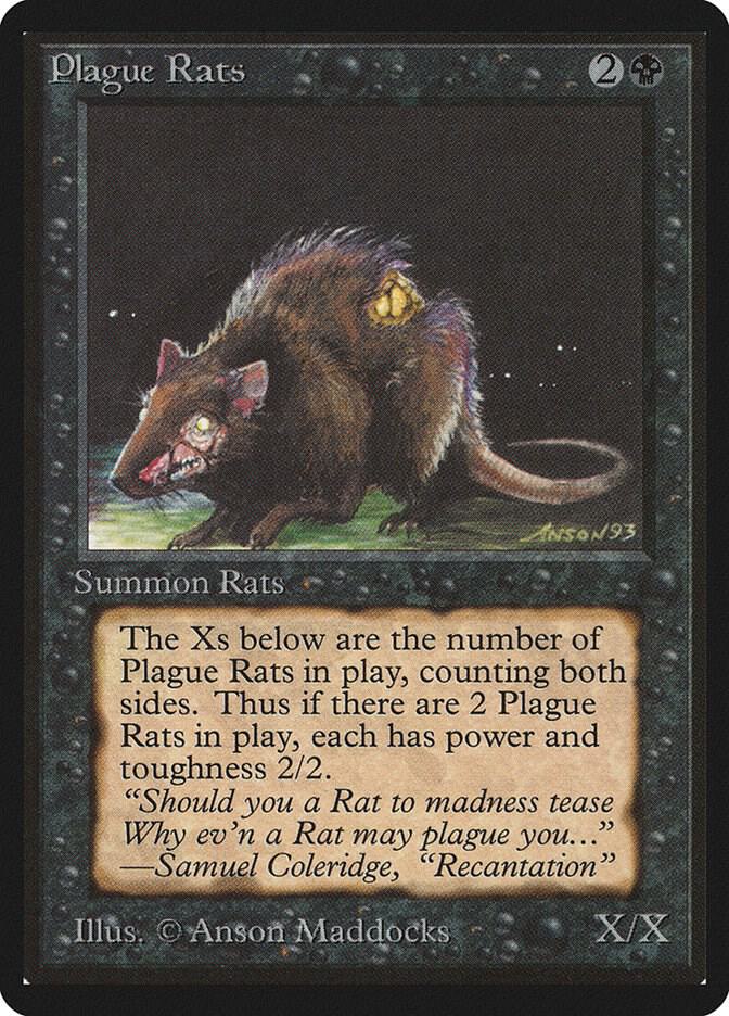 Plague Rats (122) [Limited Edition Beta]