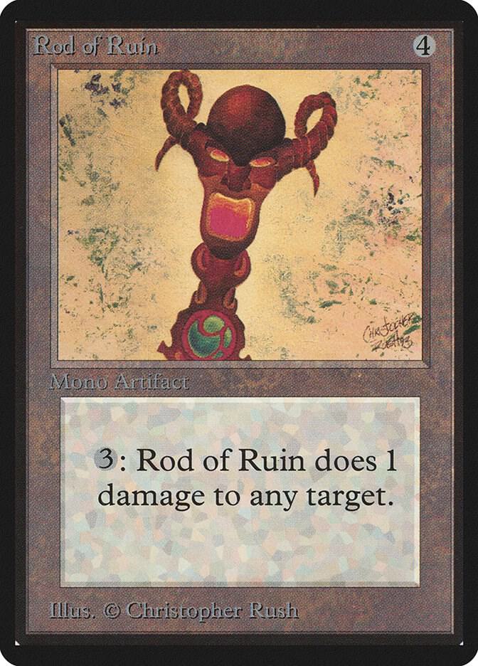 Rod of Ruin (269) [Limited Edition Beta]