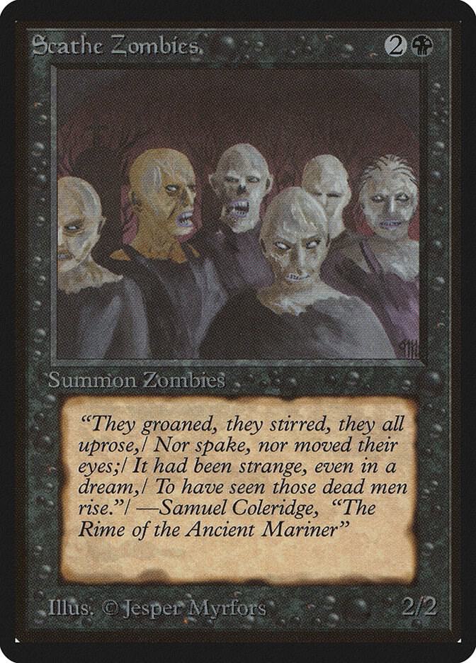 Scathe Zombies (126) [Limited Edition Beta]