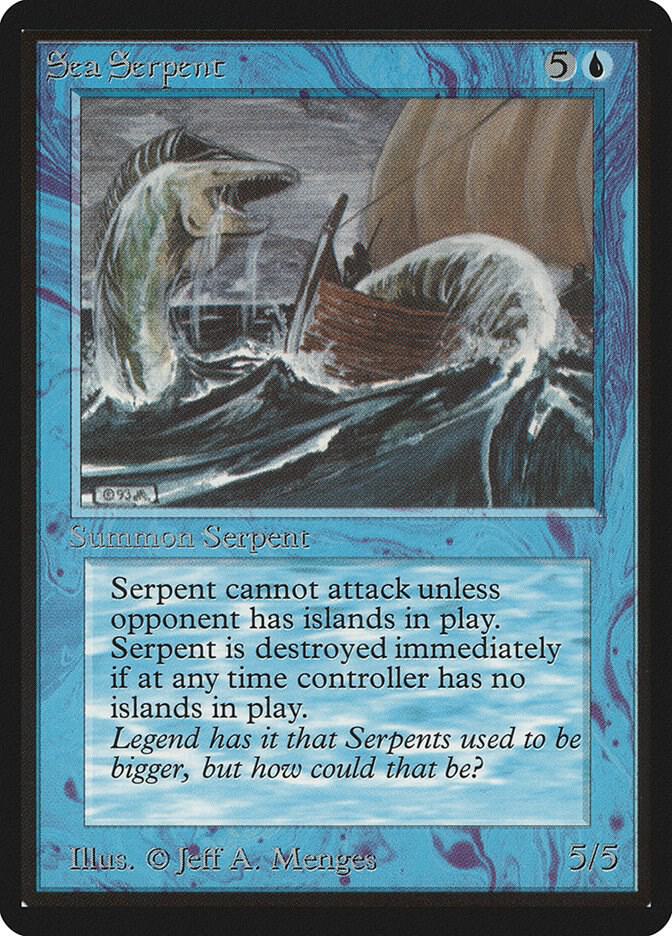 Sea Serpent (77) [Limited Edition Beta]