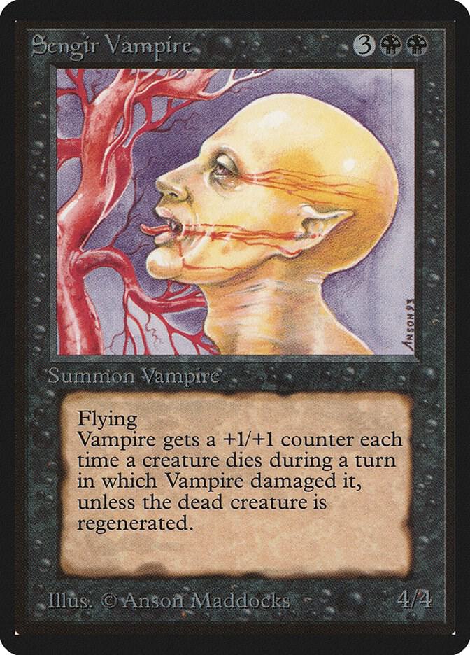 Sengir Vampire (128) [Limited Edition Beta]