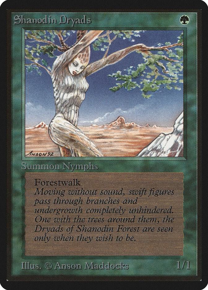 Shanodin Dryads (217) [Limited Edition Beta]