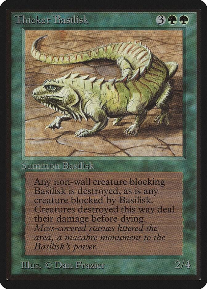 Thicket Basilisk (219) [Limited Edition Beta]
