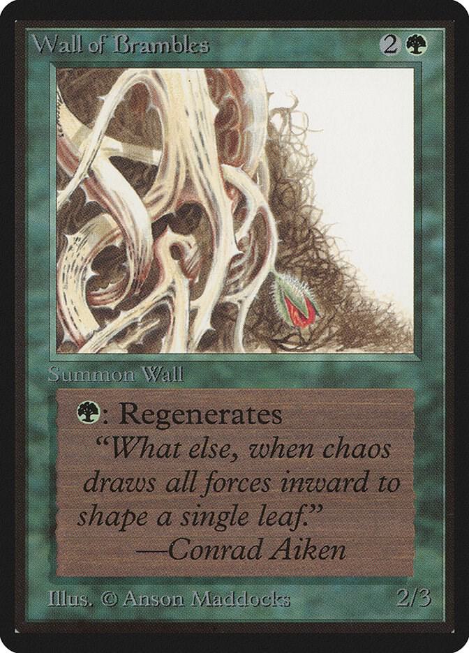 Wall of Brambles (224) [Limited Edition Beta]