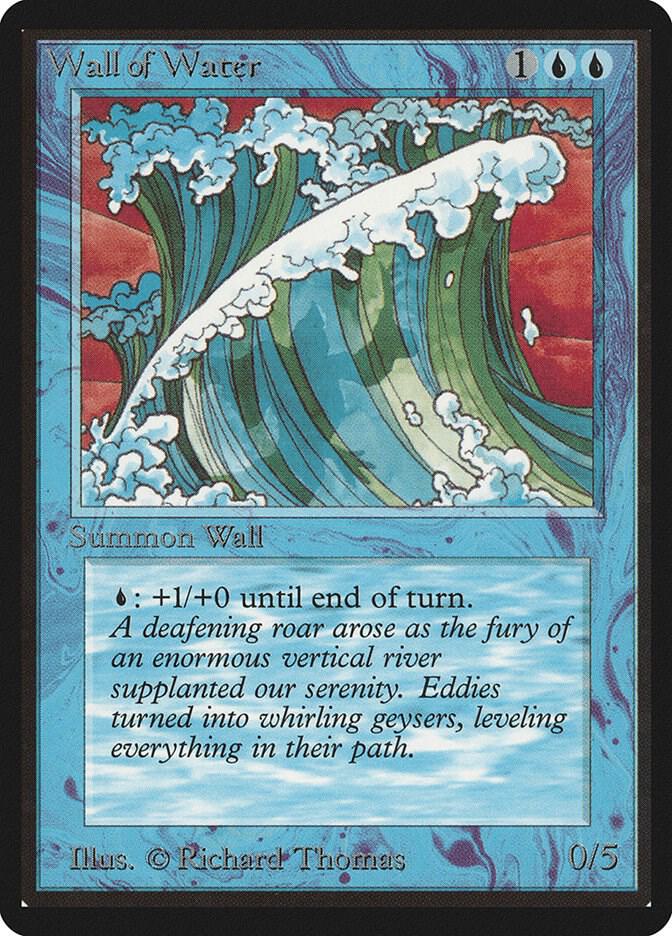 Wall of Water (91) [Limited Edition Beta]