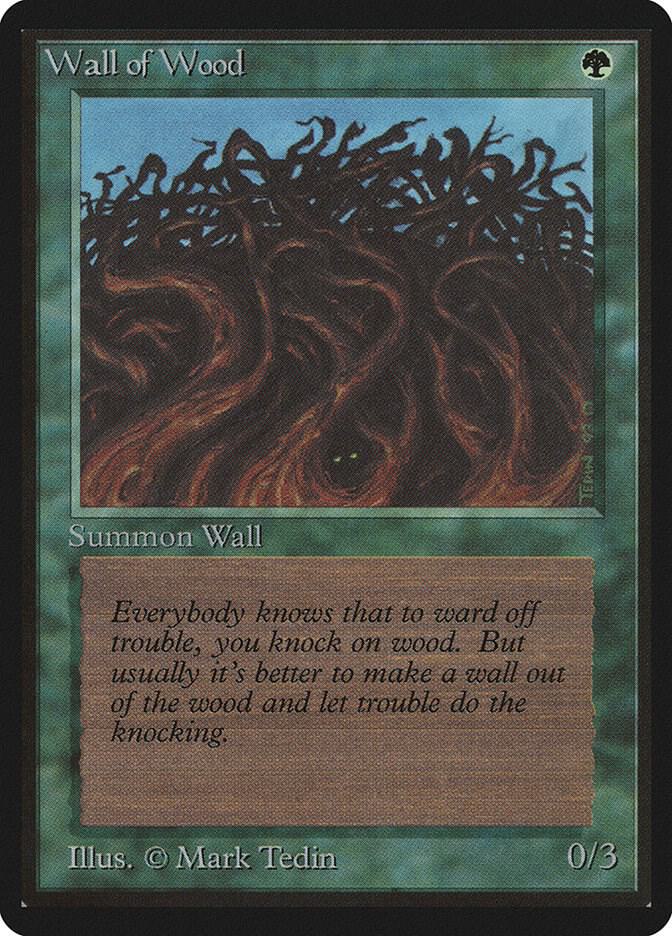 Wall of Wood (226) [Limited Edition Beta]