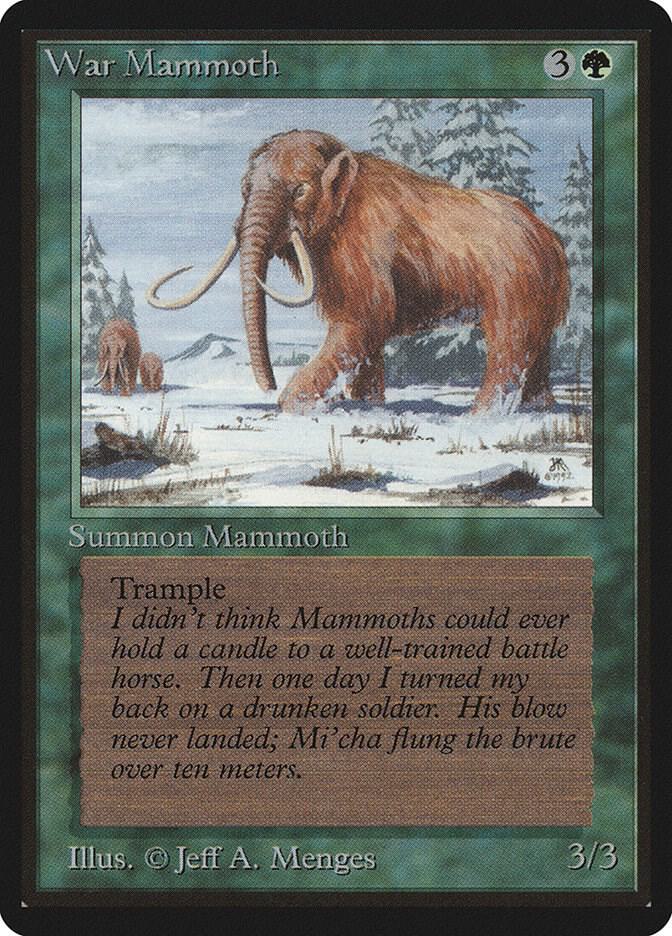 War Mammoth (228) [Limited Edition Beta]