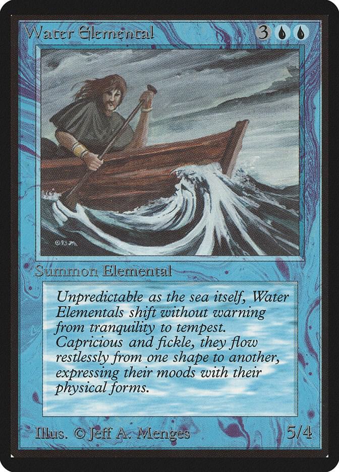 Water Elemental (92) [Limited Edition Beta]