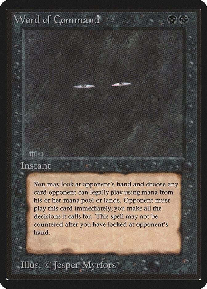 Word of Command (137) [Limited Edition Beta]