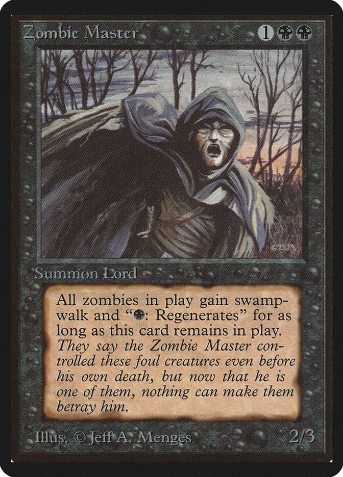 Zombie Master (138) [Limited Edition Beta]
