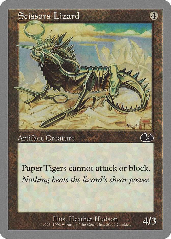 Scissors Lizard (80) [Unglued]