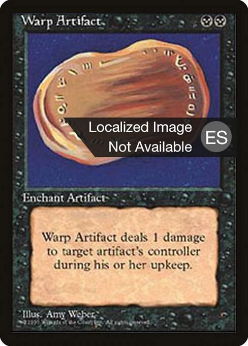 Warp Artifact (169) [Fourth Edition Foreign Black Border]