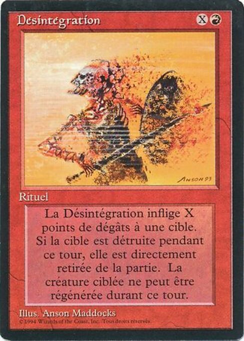 Disintegrate (142) [Foreign Black Border]