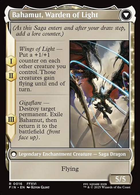 Dion, Bahamut's Dominant (16) [Final Fantasy] Reverse