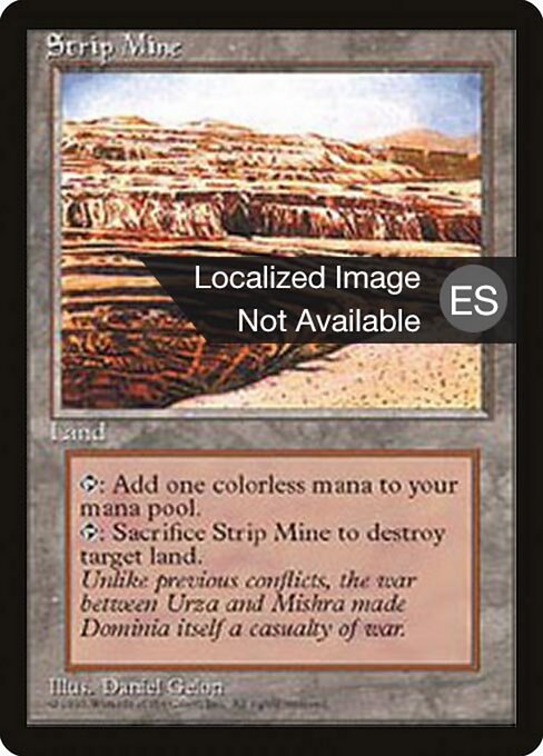Strip Mine (363) [Fourth Edition Foreign Black Border]
