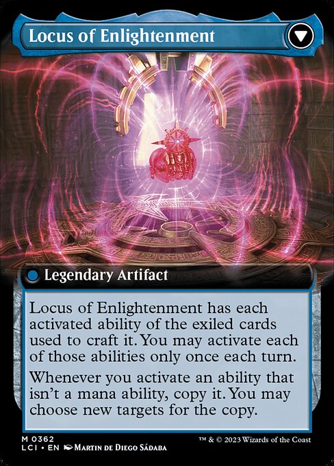 The Enigma Jewel (Extended Art) (362) [The Lost Caverns of Ixalan] [Extended Art] Reverse