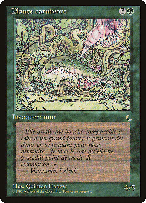 Carnivorous Plant (117) [Renaissance]