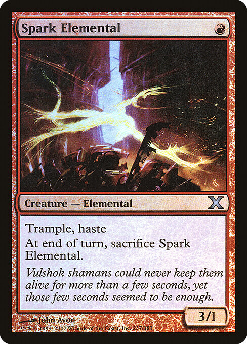 Spark Elemental (237★) [Tenth Edition]