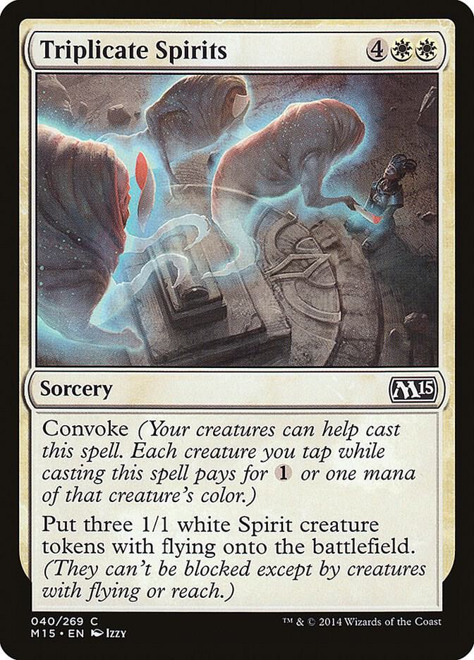Triplicate Spirits (40) [Magic 2015]
